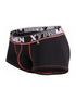 Xtremen 91265 Men's Underwear Sleek Microfiber Stretch Trunks Color Black