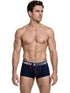 Xtremen 91265 Men's Underwear Sleek Microfiber Stretch Trunks Color Dark Blue