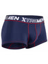 Xtremen 91265 Men's Underwear Sleek Microfiber Stretch Trunks Color Dark Blue