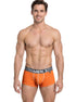 Xtremen 91265 Men's Underwear Sleek Microfiber Stretch Trunks Color Orange