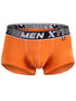 Xtremen 91265 Men's Underwear Sleek Microfiber Stretch Trunks Color Orange