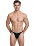 Xtremen 91266 Men's Underwear Sleek Microfiber Thongs Color Black