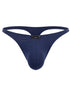 Xtremen 91266 Men's Underwear Sleek Microfiber Thongs Color Dark Blue