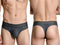 Xtremen 91268 Microfiber Mesh Thongs Color Gray