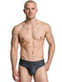 Xtremen 91268 Microfiber Mesh Thongs Color Gray