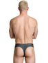 Xtremen 91268 Microfiber Mesh Thongs Color Gray