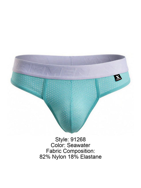Xtremen 91268 Microfiber Mesh Thongs Color Seawater