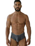 Xtremen 91269 Microfiber Mesh Briefs Color Gray