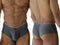 Xtremen 91269 Microfiber Mesh Briefs Color Gray