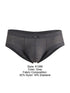 Xtremen 91269 Microfiber Mesh Briefs Color Gray