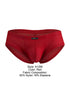 Xtremen 91269 Microfiber Mesh Briefs Color Red