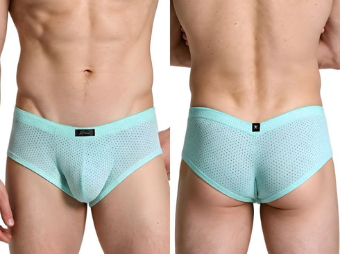Xtremen 91269 Microfiber Mesh Briefs Color Seawater