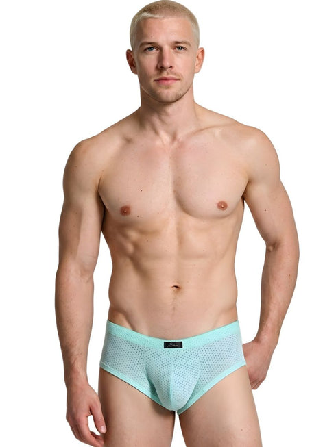 Xtremen 91269 Microfiber Mesh Briefs Color Seawater