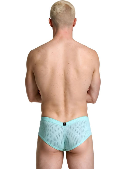 Xtremen 91269 Microfiber Mesh Briefs Color Seawater