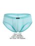 Xtremen 91269 Microfiber Mesh Briefs Color Seawater