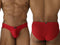 Xtremen 91270 Microfiber Mesh Briefs Color Red