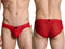 Xtremen 91270 Microfiber Mesh Briefs Color Red