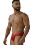 Xtremen 91270 Microfiber Mesh Briefs Color Red