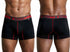 Xtremen 91271 Men's Underwear Sleek Microfiber Boxer Briefs Color Black