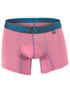 Xtremen 91271 Men's Underwear Sleek Microfiber Boxer Briefs Color Pink
