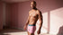 Xtremen 91271 Men's Underwear Sleek Microfiber Boxer Briefs Color Pink