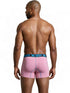Xtremen 91271 Men's Underwear Sleek Microfiber Boxer Briefs Color Pink