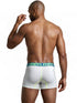 Xtremen 91271 Men's Underwear Sleek Microfiber Boxer Briefs Color White