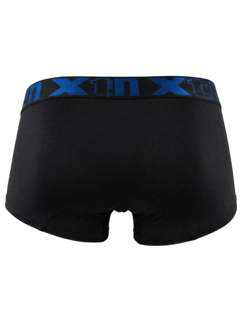 Xtremen 91272 Men's Underwear Sleek Microfiber Trunks Color Black