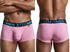 Xtremen 91272 Men's Underwear Sleek Microfiber Trunks Color Pink