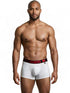 Xtremen 91272 Men's Underwear Sleek Microfiber Trunks Color White