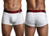 Xtremen 91272 Men's Underwear Sleek Microfiber Trunks Color White