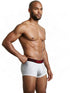 Xtremen 91272 Men's Underwear Sleek Microfiber Trunks Color White