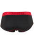 Xtremen 91273 Men's Underwear Sleek Athletic Microfiber Briefs Color Black