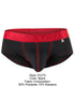 Xtremen 91273 Men's Underwear Sleek Athletic Microfiber Briefs Color Black