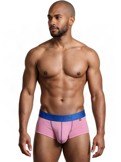 Xtremen 91273 Men's Underwear Sleek Athletic Microfiber Briefs Color Pink