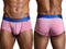 Xtremen 91273 Men's Underwear Sleek Athletic Microfiber Briefs Color Pink