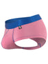 Xtremen 91273 Men's Underwear Sleek Athletic Microfiber Briefs Color Pink