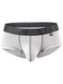 Xtremen 91273 Men's Underwear Sleek Athletic Microfiber Briefs Color White