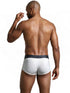 Xtremen 91273 Men's Underwear Sleek Athletic Microfiber Briefs Color White
