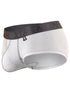 Xtremen 91273 Men's Underwear Sleek Athletic Microfiber Briefs Color White
