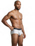 Xtremen 91273 Men's Underwear Sleek Athletic Microfiber Briefs Color White