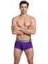 Xtremen 91274 Men's Underwear Microfiber Trunks for Daily Support Color Purple
