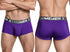 Xtremen 91274 Men's Underwear Microfiber Trunks for Daily Support Color Purple