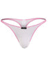 Xtremen 91275 Men's Underwear Sleek Microfiber Thongs Color White