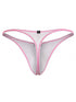 Xtremen 91275 Men's Underwear Sleek Microfiber Thongs Color White