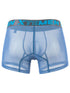Xtremen 91277 Men's Underwear Microfiber Mesh Boxer Briefs Color Blue