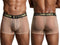 Xtremen 91277 Men's Underwear Microfiber Mesh Boxer Briefs Color Brown