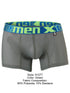 Xtremen 91277 Men's Underwear Microfiber Mesh Boxer Briefs Color Green