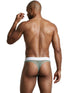 Xtremen 91278 Men's Underwear Breathable Microfiber Mesh Thongs Color Green