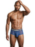 Xtremen 91279 Men's Underwear Microfiber Mesh Breathable Briefs Color Blue